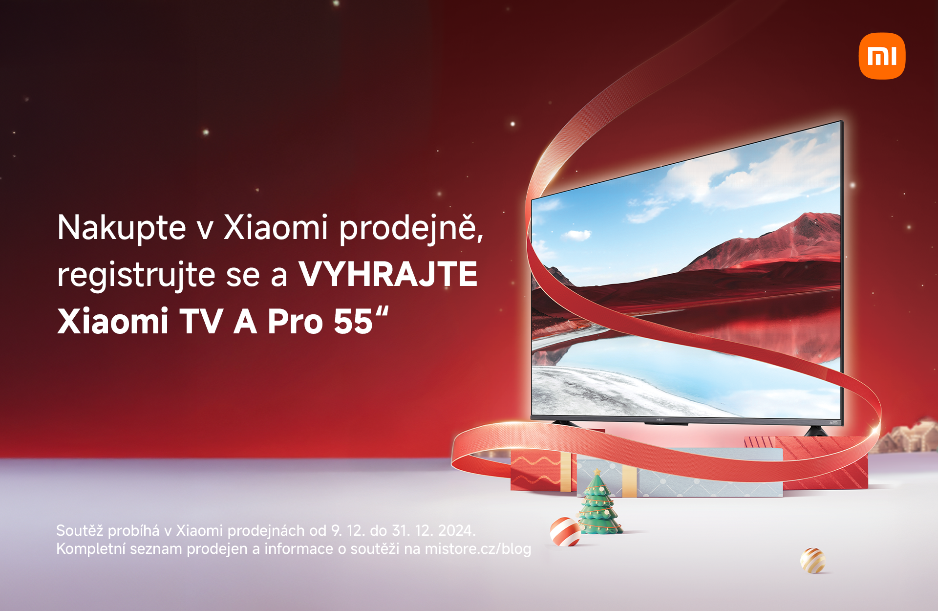 Vyhrajte Xiaomi TV A Pro 55