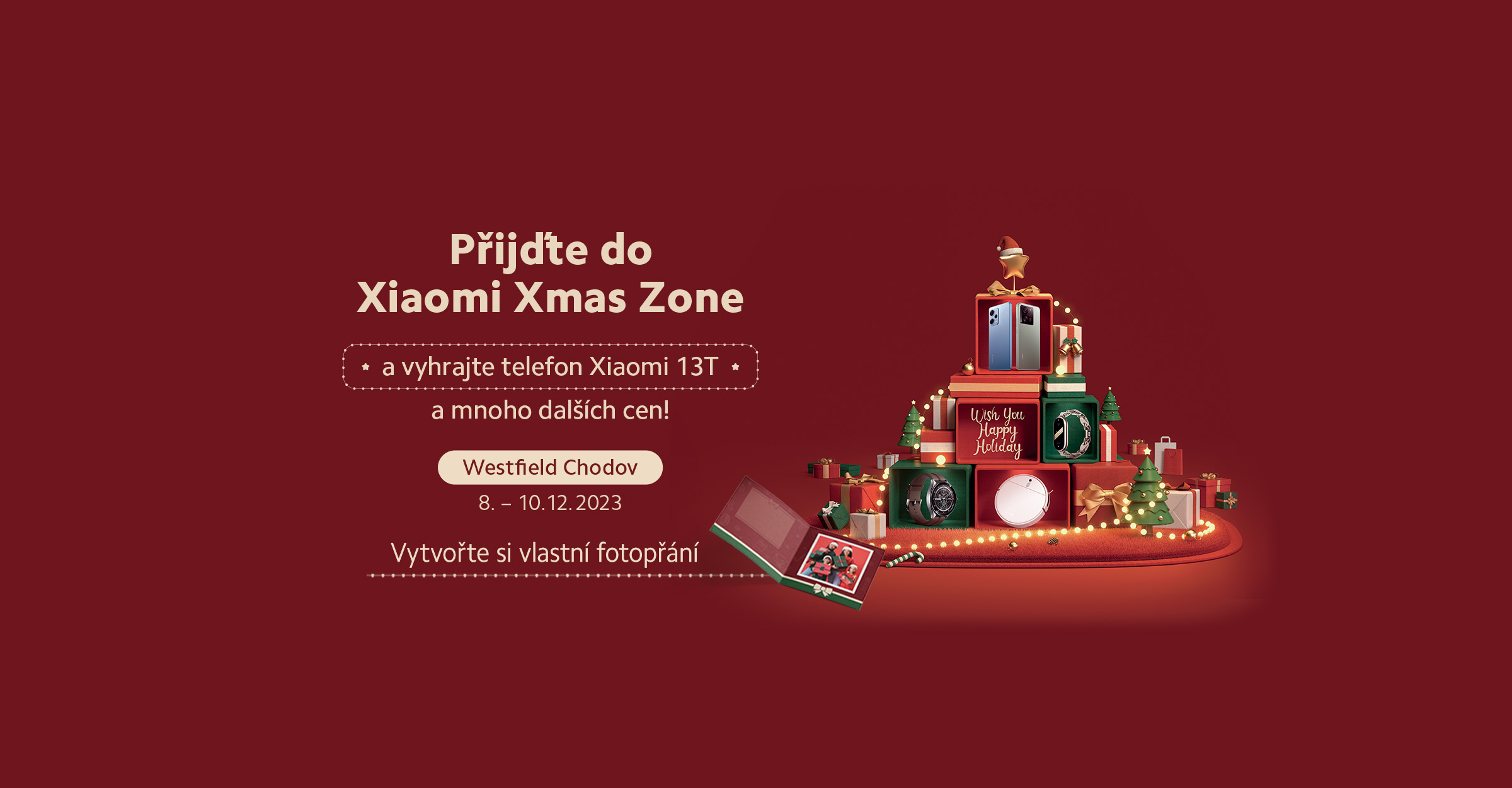 Veselé Vánoce s Xiaomi ve Westfield Chodov